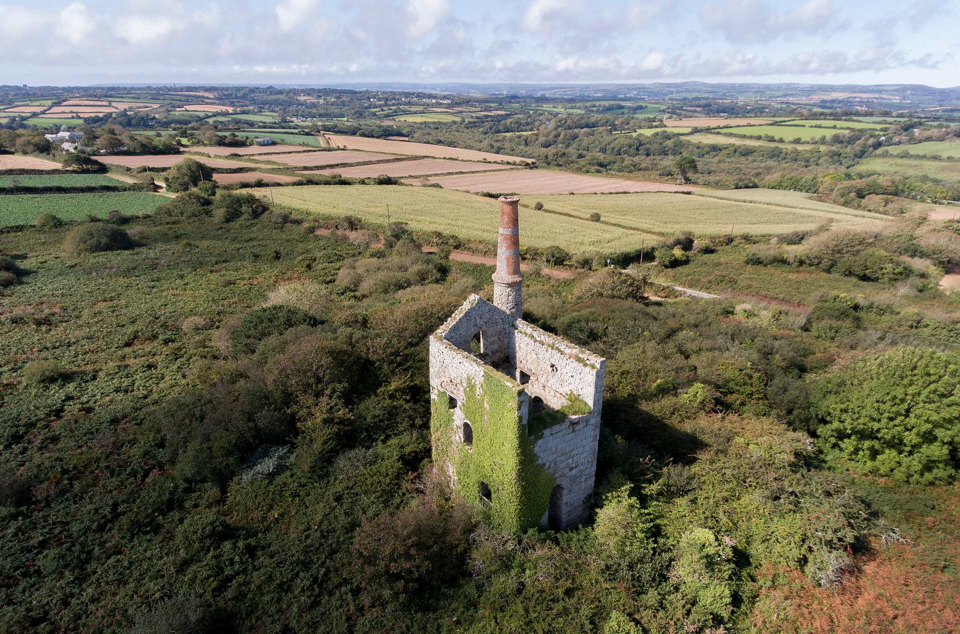 West Godolphin mine over view 2019